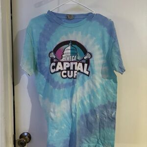 Blue Tie-Dye Kids Shirt